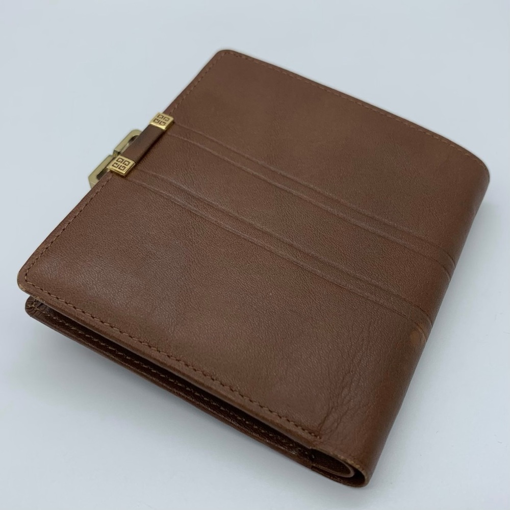 Givenchy Bifold Brown Leather Wallet